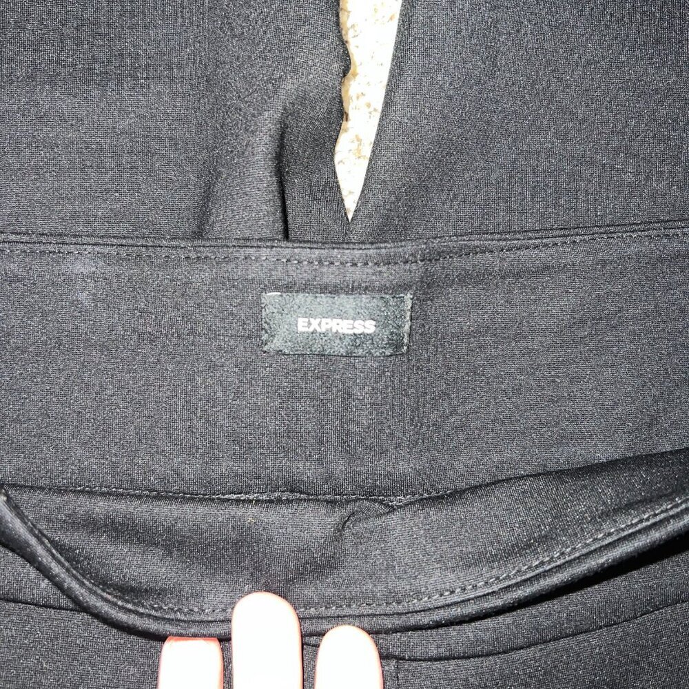 NWOT Express Straight Point Pants - Black - Small - Picture 3 of 5